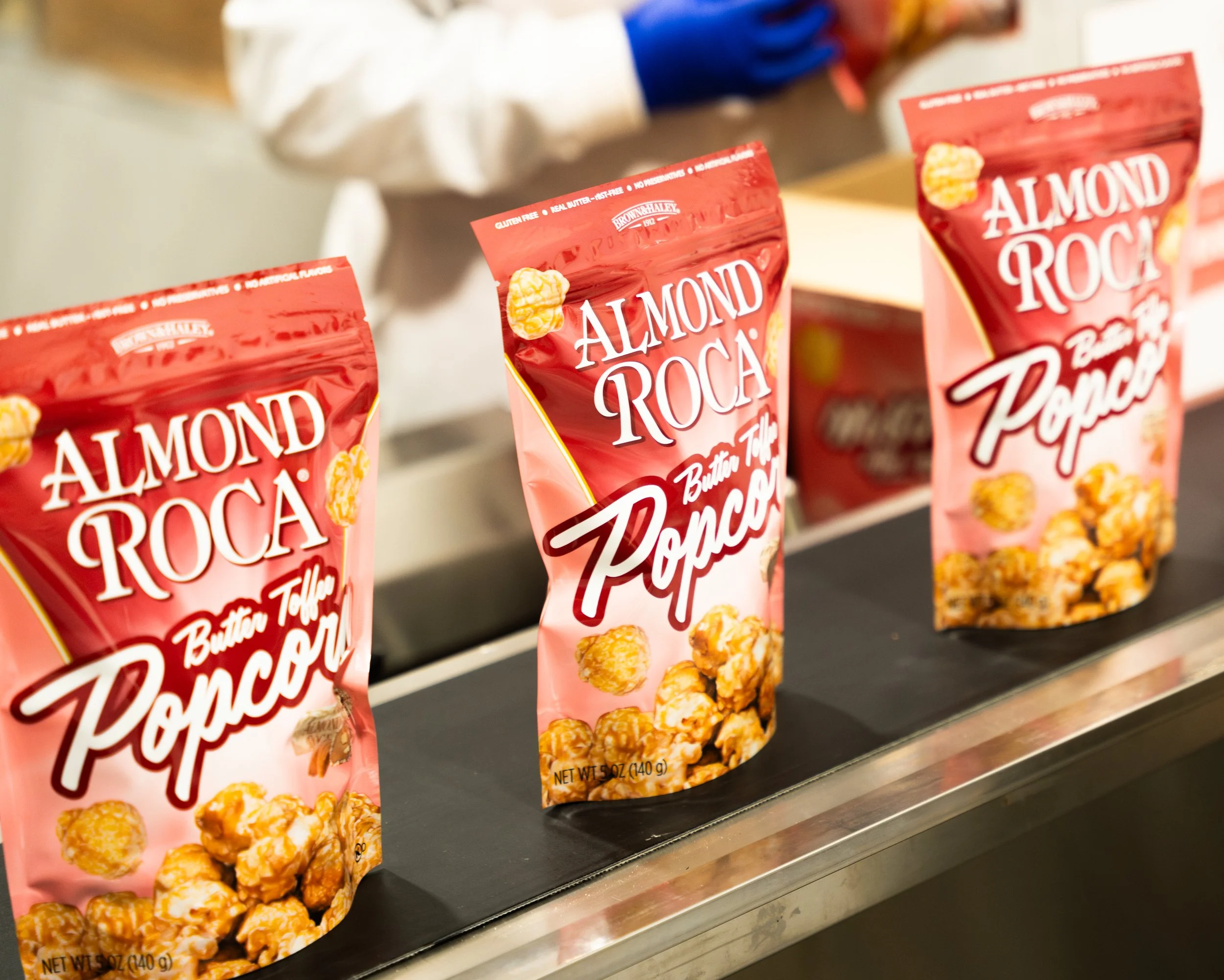 5 oz Almond ROCA Popcorn Pouch — Brown & Haley | Almond ROCA